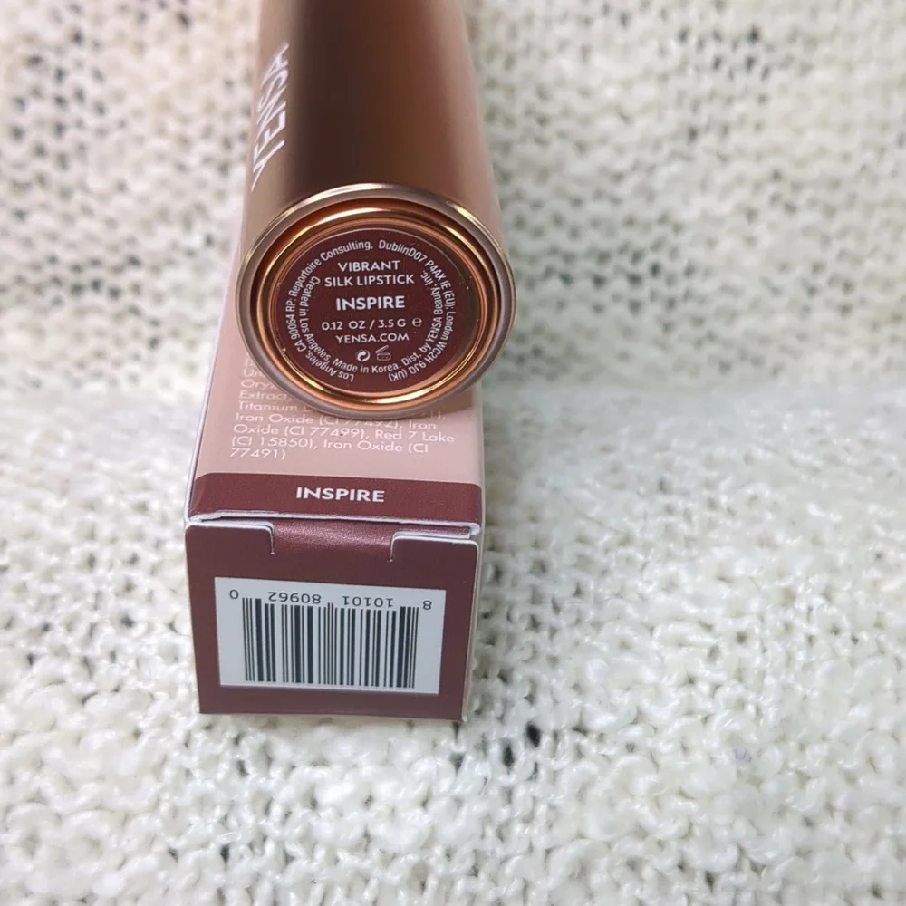YENSA Vibrant Silk Hydrating Hyaluronic/Vitamin E Lipstick Inspire, 3.5g/0.12oz